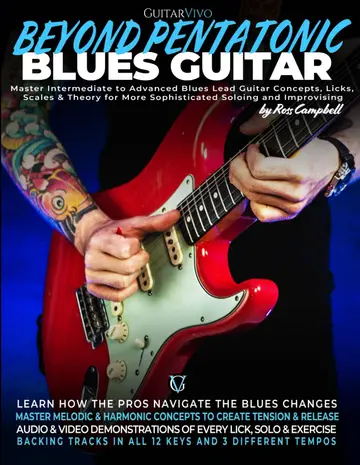 Cover of Beyond Pentatonic Blues Guitar
