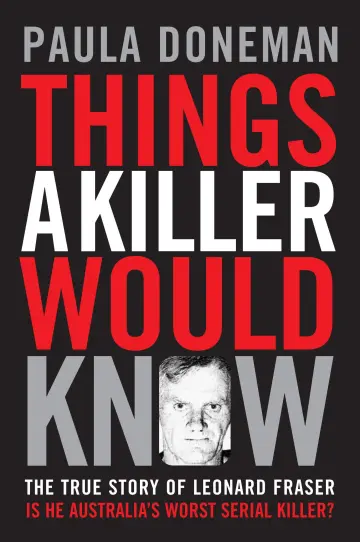 Cover of Things A Killer Would Know