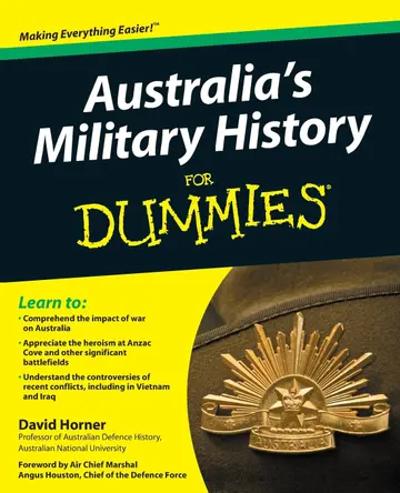 Cover of Australia's Military History for Dummies