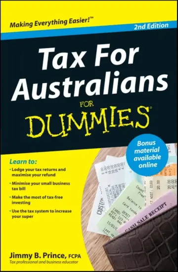 Cover of Tax for Australians for Dummies