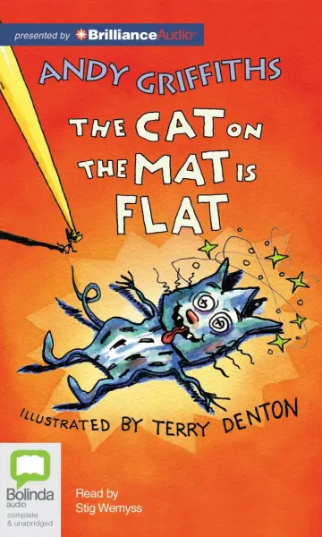 Cover of The Cat on the Mat Is Flat