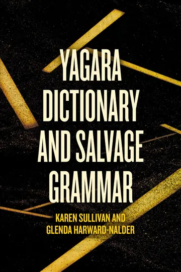 Cover of Yagara Dictionary and Salvage Grammar