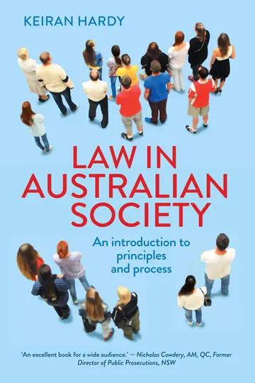 Cover of Law in Australian Society
