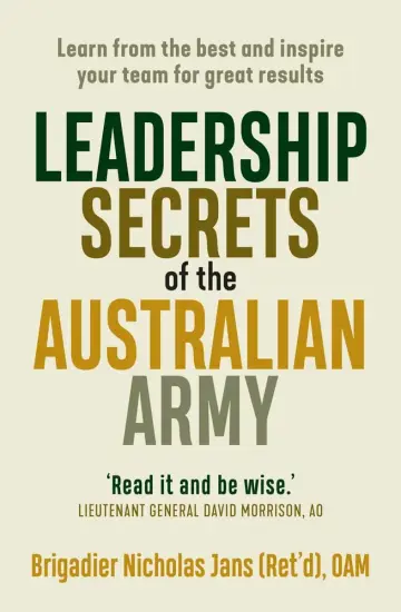 Cover of Leadership Secrets of the Australian Army