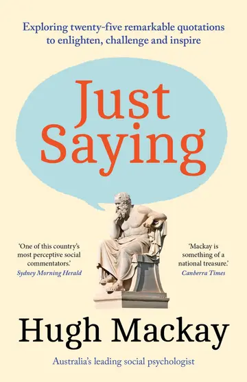 Cover of Just Saying
