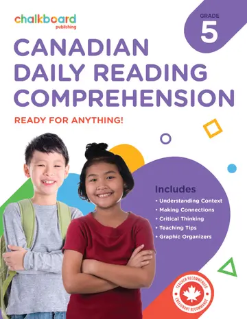 Cover of Canadian Daily Reading Comprehension Grade 5