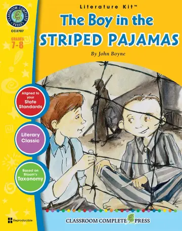 Cover of The Boy in the Striped Pajamas - Novel Study Guide Gr. 7-8 - Classroom Complete Press