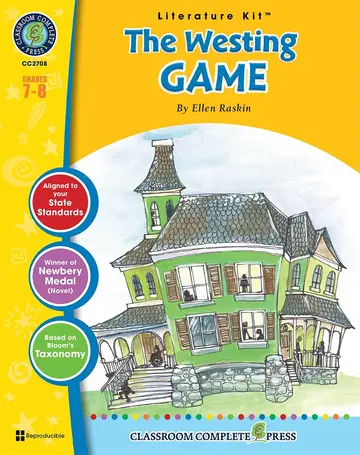 Cover of The Westing Game - Novel Study Guide Gr. 7-8 - Classroom Complete Press