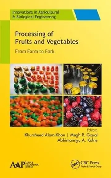 Cover of Processing of Fruits and Vegetables from Farm to Fork (hb 2020)