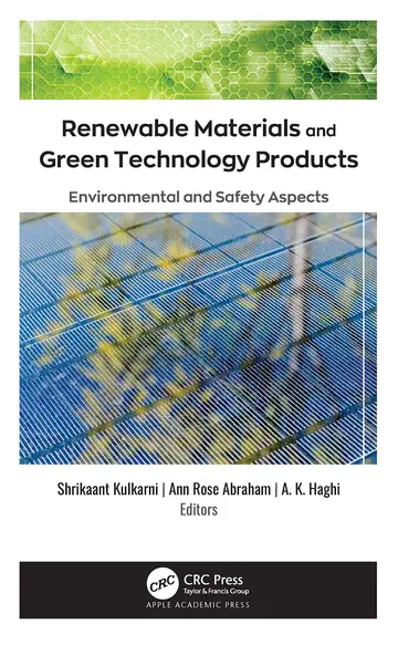 Cover of Renewable Materials and Green Technology Products