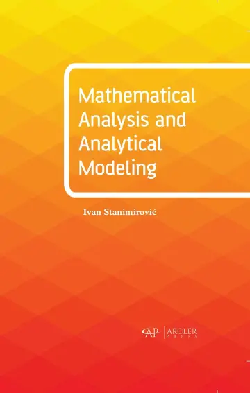 Cover of Mathematical Analysis and Analytical Modeling