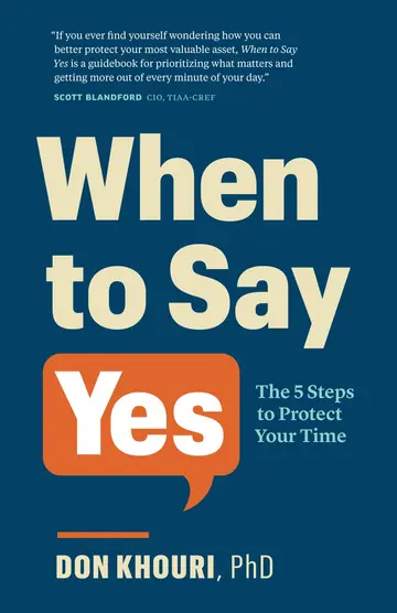 Cover of When to Say Yes