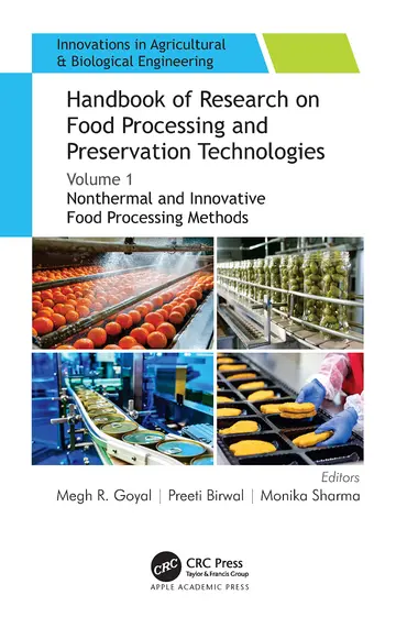 Cover of Handbook of Research on Food Processing and Preservation Technologies