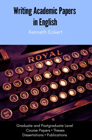 Cover of Writing Academic Papers in English
