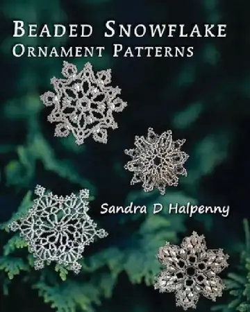 Cover of Beaded Snowflake Ornament Patterns
