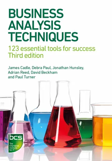 Cover of Business Analysis Techniques 123essential tools for success. 3