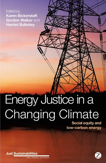 Cover of Energy Justice in a Changing Climate