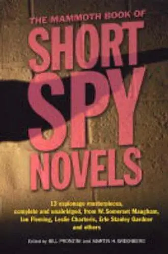 Cover of The Mammoth Book of Short Spy Novels