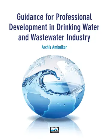 Cover of Guidance for Professional Development in Drinking Water and Wastewater Industry