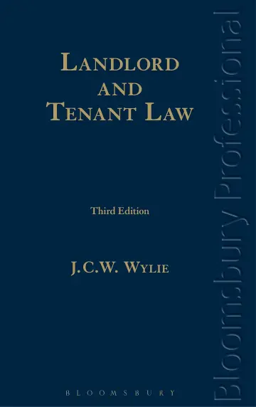 Cover of Landlord and Tenant Law