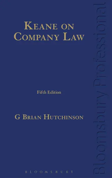 Cover of Keane on Company Law