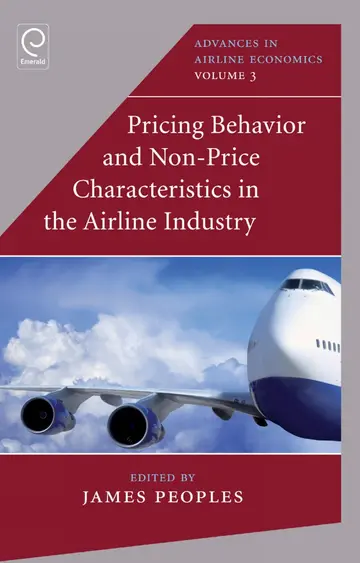 Cover of Pricing Behaviour and Non-Price Characteristics in the Airline Industry