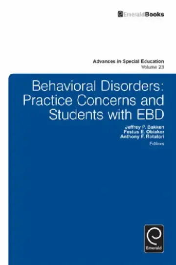 Cover of Behavioral Disorders