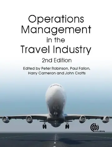 Cover of Operations Management in the Travel Industry