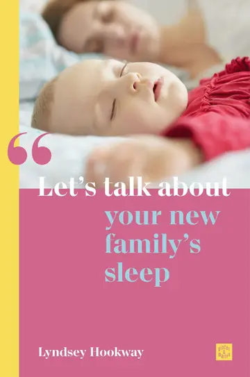 Cover of Let's talk about your new family's sleep