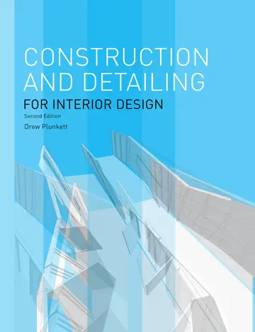 Cover of Construction and Detailing for Interior Design Second Edition