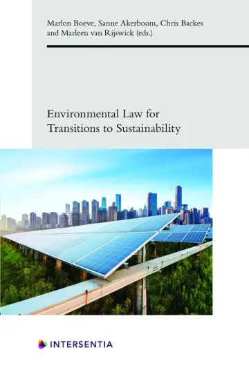 Cover of Environmental Law for Transitions to Sustainability, 7