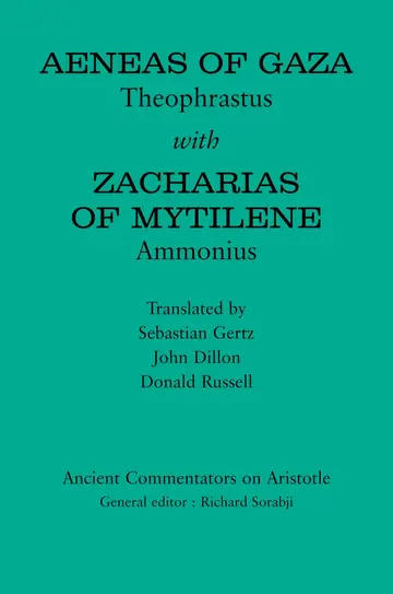 Cover of Aeneas of Gaza
