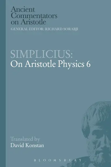 Cover of Simplicius on Aristotle Physics Vol 6