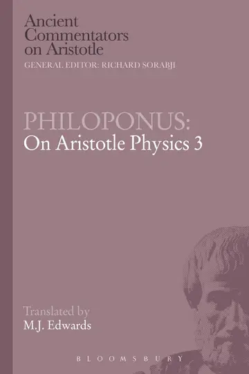 Cover of Philoponus on Aristotle Physics 3