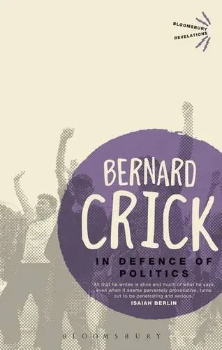 Cover of In Defence of Politics