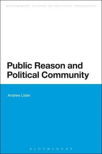 Cover of Public Reason and Political Community