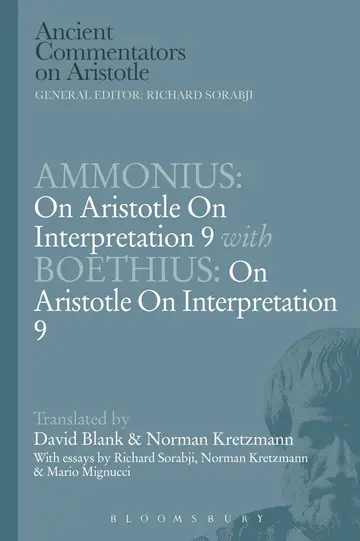 Cover of Ammonius