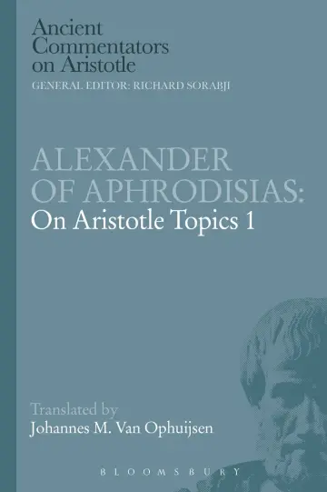 Cover of Alexander of Aphrodisias