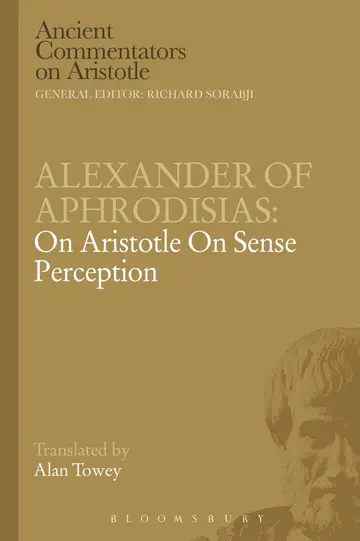 Cover of Alexander of Aphrodisias