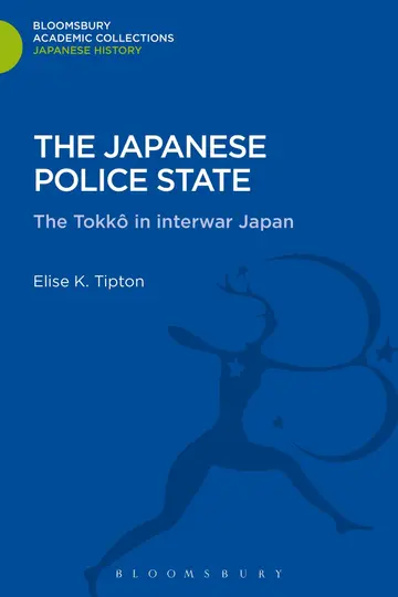 Cover of The Japanese Police State