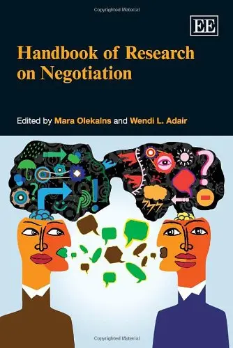 Cover of Handbook of Research on Negotiation