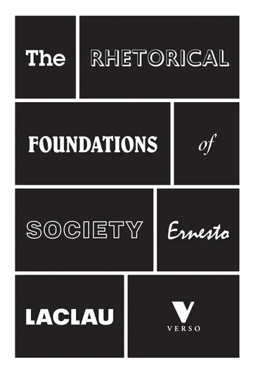 Cover of The Rhetorical Foundations of Society