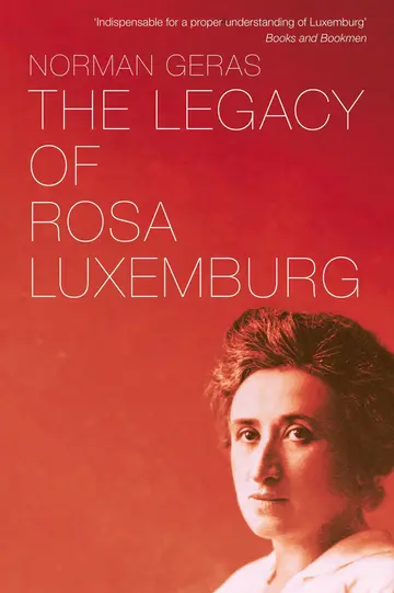 Cover of The Legacy of Rosa Luxemburg