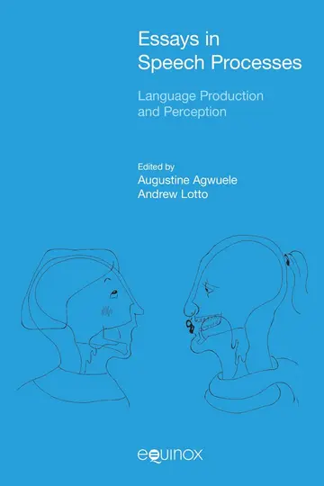 Cover of Essays in Speech Processes