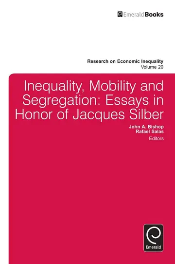 Cover of Inequality, Mobility, and Segregation