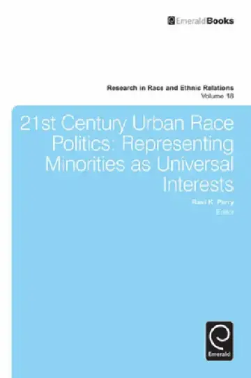 Cover of 21st Century Urban Race Politics