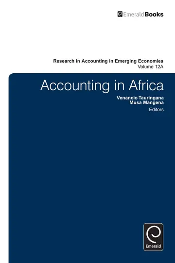 Cover of Accounting in Africa