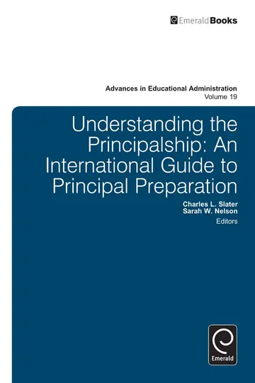 Cover of Understanding the Principalship