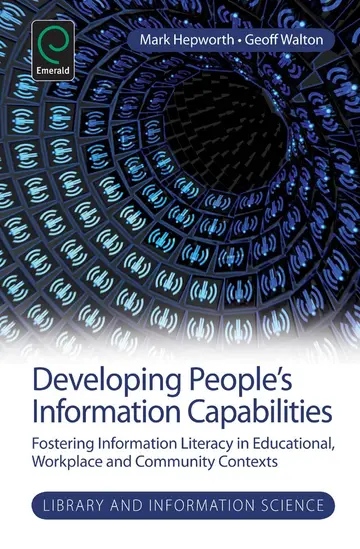 Cover of Developing People's Information Capabilities