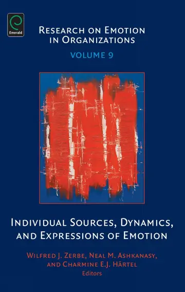 Cover of Individual Sources, Dynamics, and Expressions of Emotion (9)
